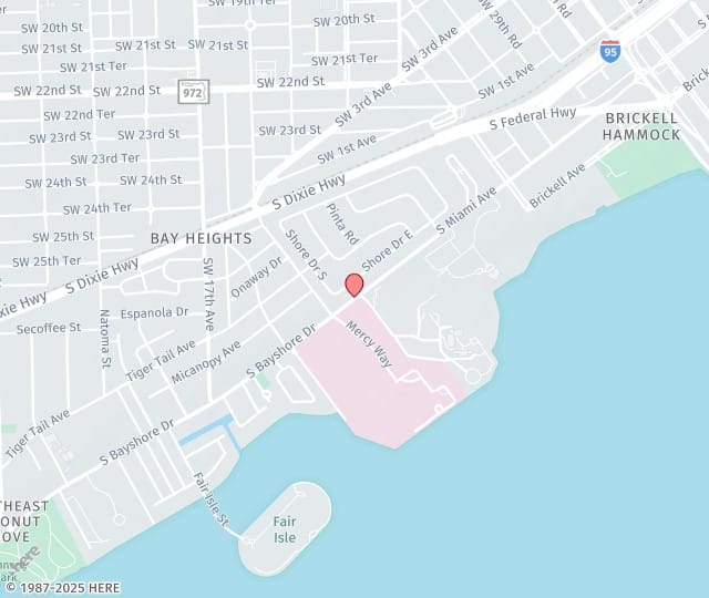 Location Map: 3659 S Miami Ave Miami, FL 33133